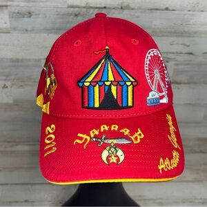 2011 Shriners Shrine Yaarab Circus Trucker Hat Cap Adjustable Embroidered ATL